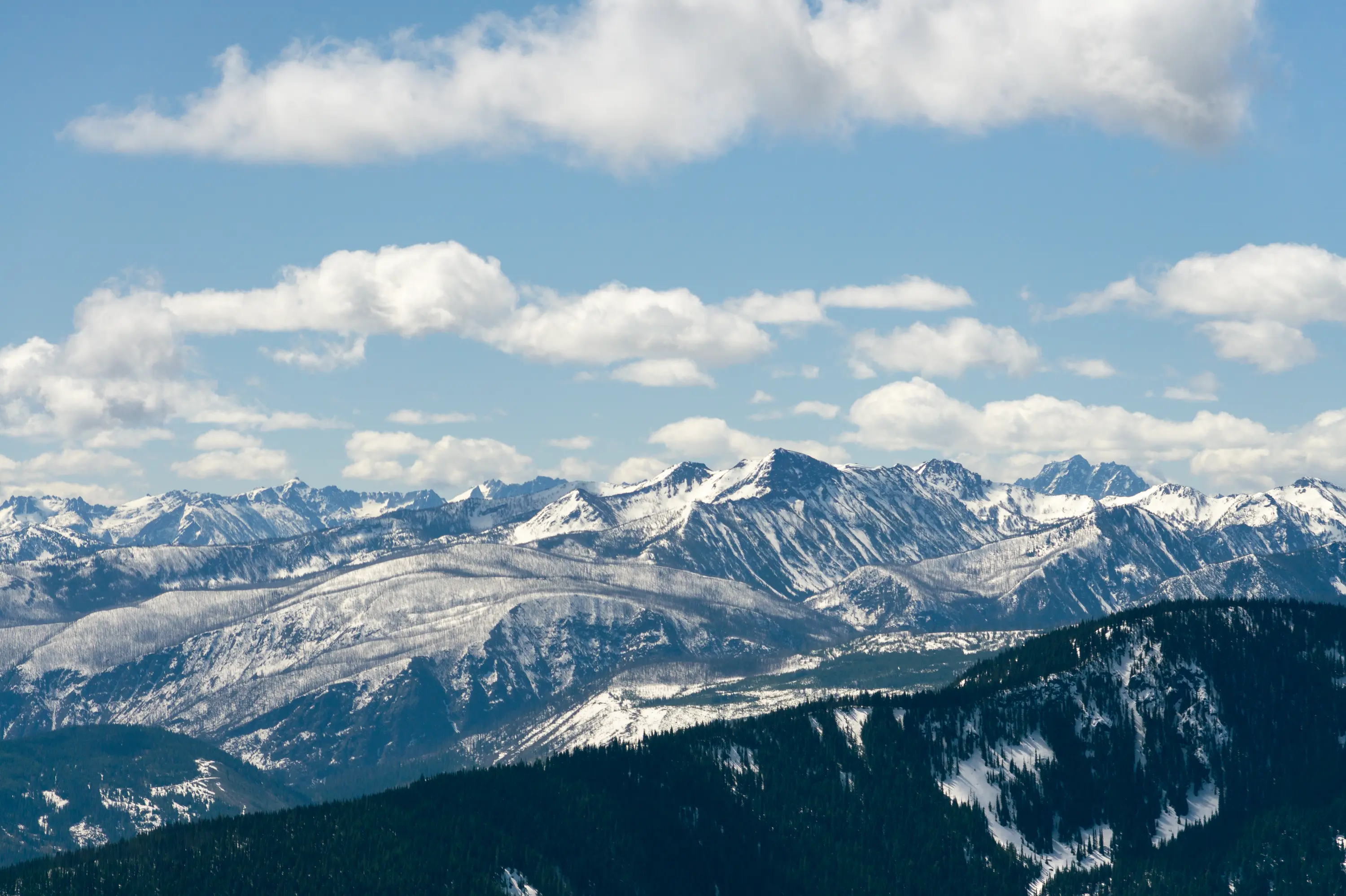 Nasson Ridge. Taken from Dirtyface Peak near Lake Wenatchee