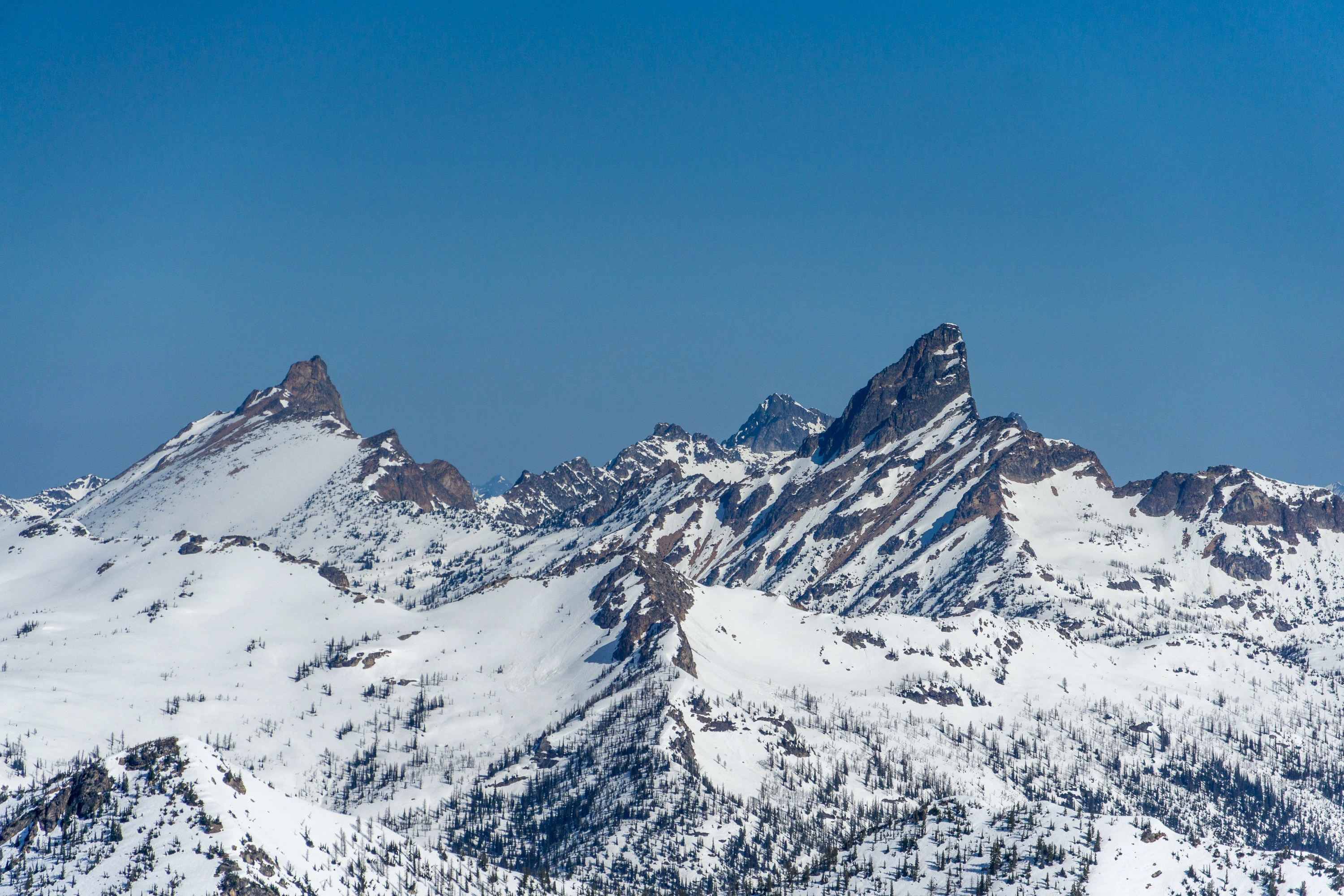 North cascades near W.A. Pass.