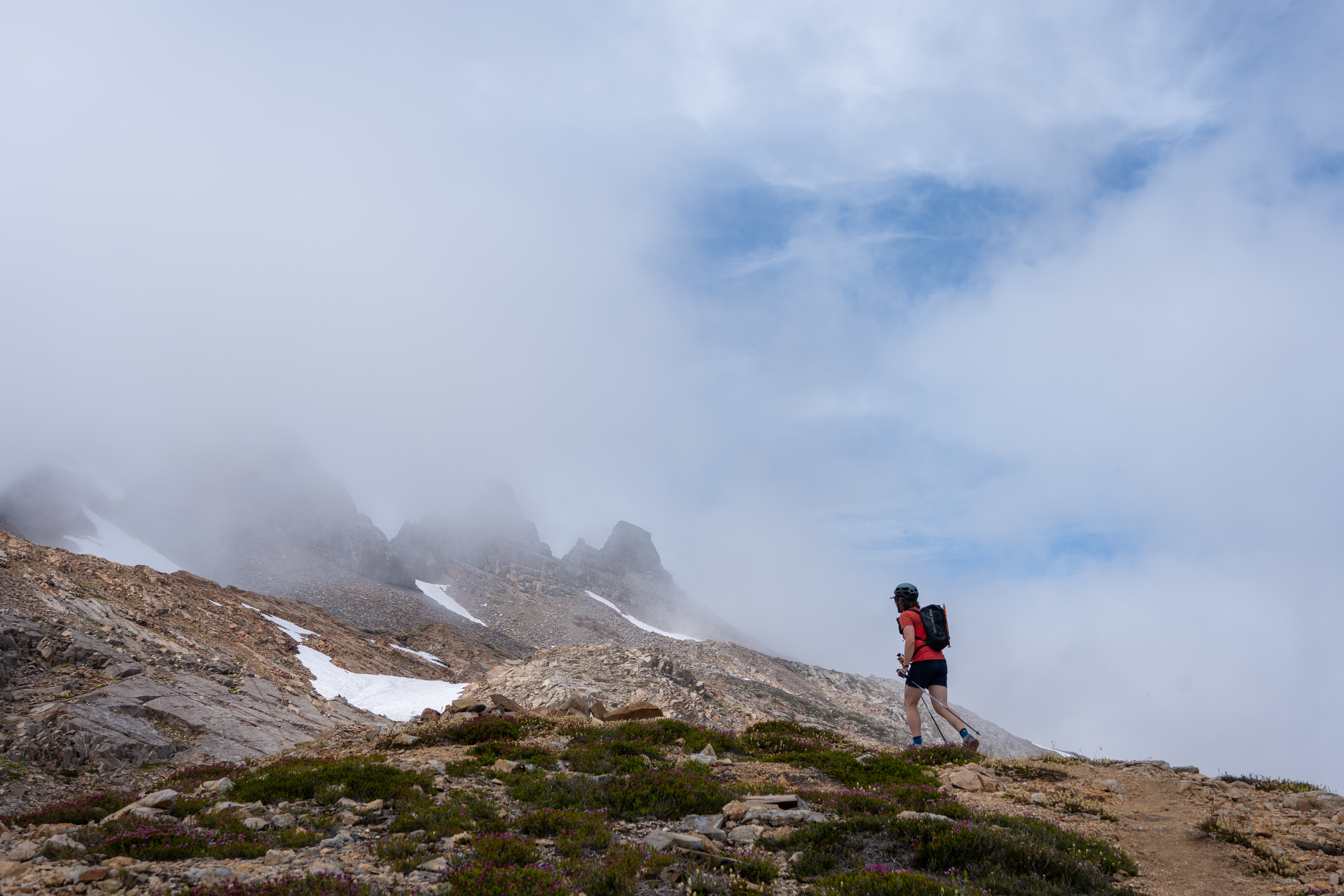 Approach to Gothic Peak