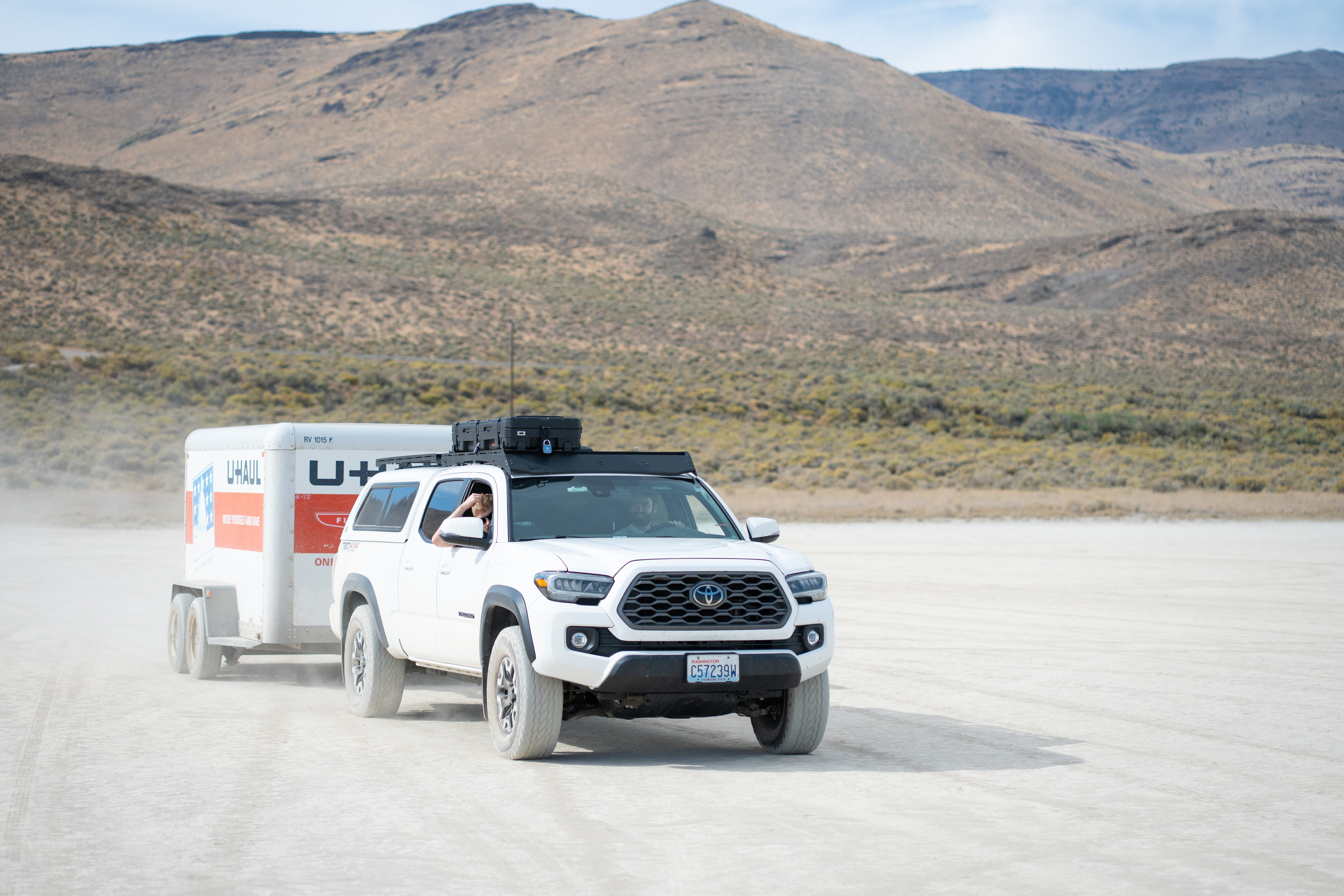 Arrival in the Alvord Desert