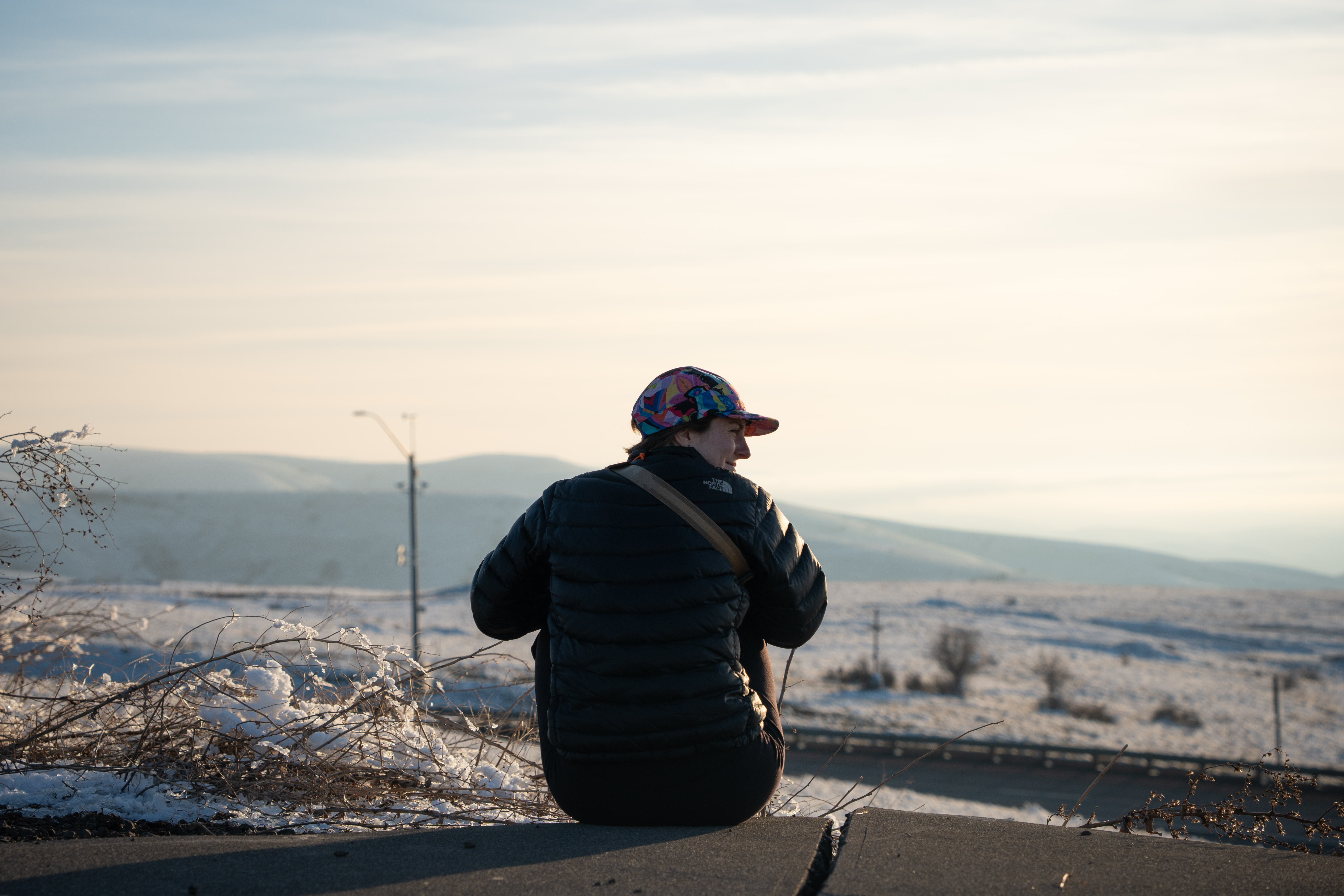 Deadman Pass lookout, I-84